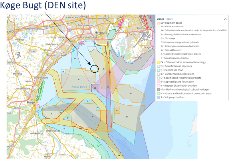 Exploring OCEAN CITIZEN pilot sites: Pressures on the Inner Danish Waters